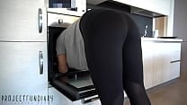girl in tight yoga leggings and red thong stuck in the oven used by for huge cumshot projectfundiary girl in tight yoga leggings and red thong stuck in the oven used by for huge cumshot projectfundiary