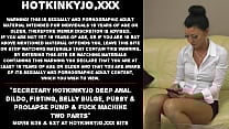 Secretary Hotkinkyjo deep anal dildo fisting belly bulge pussy amp prolapse pump amp fuck machine Secretary Hotkinkyjo deep anal dildo fisting belly bulge pussy amp prolapse pump amp fuck machine