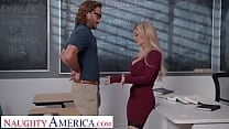 Naughty America Busty professor Casca Akashova helps take care of her student 039 s boner by taking his cock on her desk