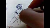Speed Art Girl Hand Job