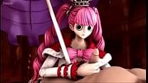 One piece perona handjob 3D