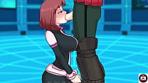 Hero Sex Academia PT 06 another BJ in the training room Hero Sex Academia PT 06 another BJ in the training room