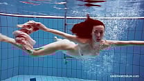 Martina gorgeous redhead teenie big tits swimming Martina gorgeous redhead teenie big tits swimming