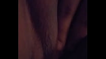 Wife playing with fat clit Wife playing with fat clit