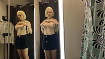 Try on haul sexy clothes completely transparent try on in the fitting room Try on haul sexy clothes completely transparent try on in the fitting room