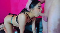 Horny amateur girl gets throat fucked by a stranger on the street Horny amateur girl gets throat fucked by a stranger on the street