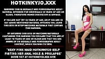 Sexy pink maid Hotkinkyjo self fisting her anal hole amp prolapse Sexy pink maid Hotkinkyjo self fisting her anal hole amp prolapse