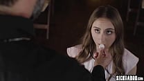 Priest Tommy turned into sinner by hot big ass teen Penelope Kay