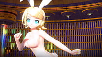 Kagamine Rin Alien Alien Project diva Nude Mod Full Nude Bunny costume
