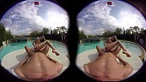 VirtualPornDesire   Gina By The Pool 180 VR 60 FPS