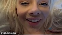 You fuck hot blonde until you cum in her pussy Elsa Jean