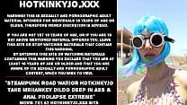 Steampunk road warior Hotkinkyjo take mrhankey dildo deep in ass amp anal prolapse extreme Steampunk road warior Hotkinkyjo take mrhankey dildo deep in ass amp anal prolapse extreme