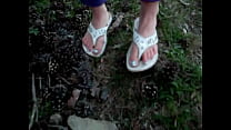 Pine Cones vs Flip Flops Fetish Obsession