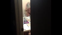 Granny shower spycam