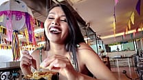 Mexican Teen Waiting for her Boyfriend at restaurant MONEY for SEX Mexican Teen Waiting for her Boyfriend at restaurant MONEY for SEX