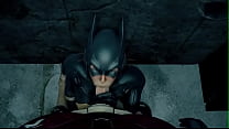 Batgirl and robin 3d fuck