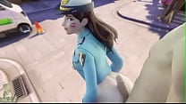 Overwatch Officer D Va Compilation