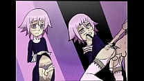 Soul Eater Crona x Maka W I P futanari animation